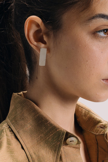 Ellie Silk Shantung Shirt - Sage Sand