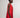 Sonia Silk Shantung Dress - Red